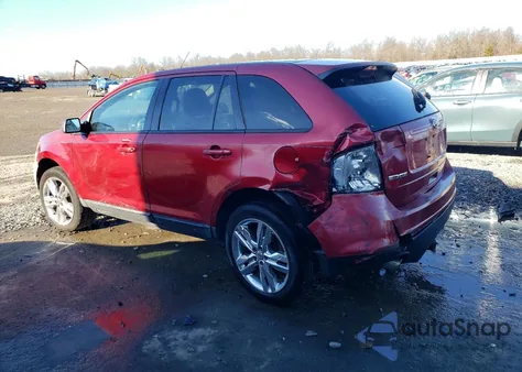 2013 Ford Edge Sel z USA, uszkodzony, nr VIN 2FMDK3JC0DBC32507